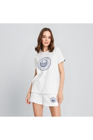 Ellesse Beyaz Kadın Tshirt Ef132 001