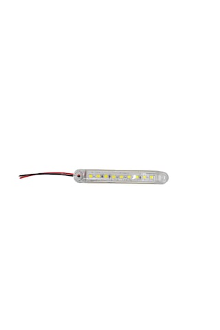 10 Adet Beyaz Parmak Lamba 9 Led 12v 24v