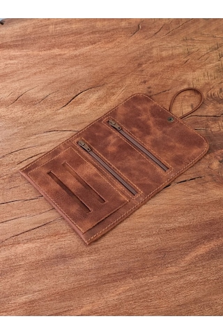 Tütün Kesesi Cüzdan Tütün Çantası %100 Gerçek Deri. Açık Boyut: 13cm 19cm Kapalı Boyut: 7cm 13cm