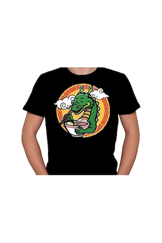 Naruto Ejderha Sushi Anime Dragon Tişört Unisex T-shirt 001
