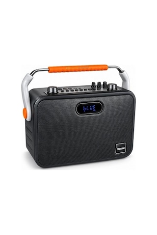 Rose Acoustic Hp-501-ek 150 Watt Kablosuz El Ve Kafa Mikrofonlu Usb-sd-bluetooth Taşınabilir Ses Sistemi