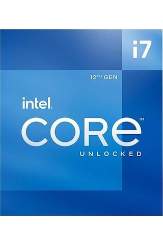 Intel Core İ7 12700 37mb 12çekirdekli O/b Uhd Vga 1700p 65w Kutusuz+fansız