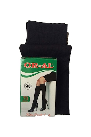 Or-al 12 Li Paket 70 Denye Kalın Mus Dizaltı Çorap-57-ten 001