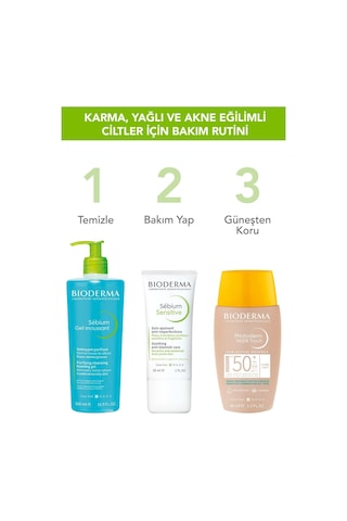 Sebium Sensitive Karma, Yağlı Ve Akne Eğilimli Ciltler Yatıştırıcı Nemlendirici Bakım Kremi 30 Ml