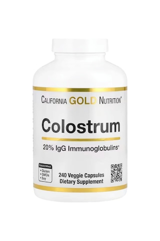 California Gold Nutrition Colostrum 240 Veggie Capsul.abd Men...