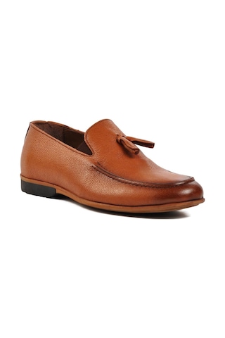 Ayakmod 7105 Taba İçi Dışı Hakiki Deri Erkek Loafer Ayakkabı 001