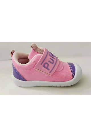 Papucumun Dünyası Ortopedik İlk Adım Bebek Ayakkabısı Renkli Bebek Spor Babet Yürüme Ayakkabısı Lila-pembe