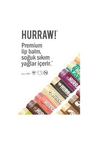 Hurraw Baobab Banana Lıp Balm / Muz