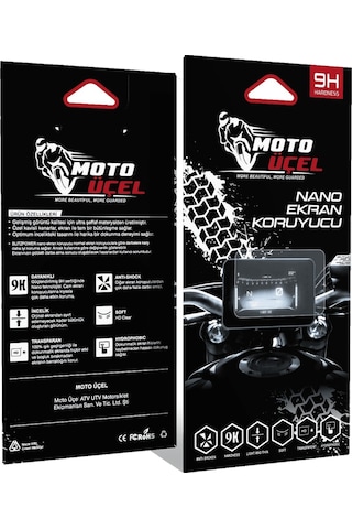 Moto Üçel Tvs Ntorq 125 Uyumlu Nano Ekran Koruyucu Moto Üçel Tvs Ntorq 125 Uyumlu Nano Ekran Koruyucu