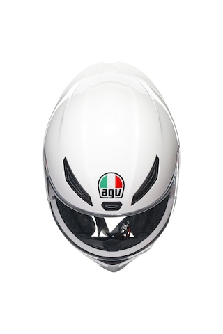 Agv K1 S Mono Kapalı Motosiklet Kaskı Mat Beyaz