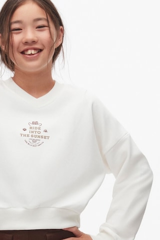 Xo Kids Kız Çocuk Sweatshirt 10-16 Yaş 37807 Ekru
