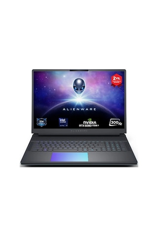 Dell Alienware 18 AWAREA51-18-U95080-WP-3TB Ultra 9 275HX 64 GB 3 TB SSD 16 GB RTX5080 18" W11P Dizüstü Bilgisayar