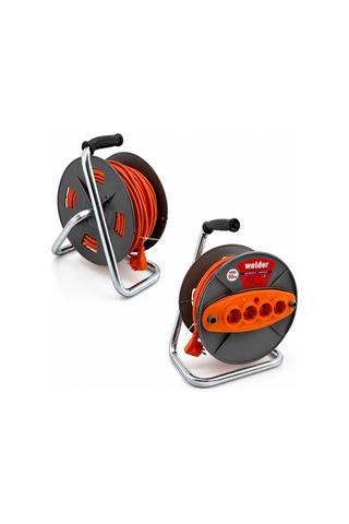 Cca Ct 50m Makaralı Uzatma Kablosu 3x1.5mm 0-2