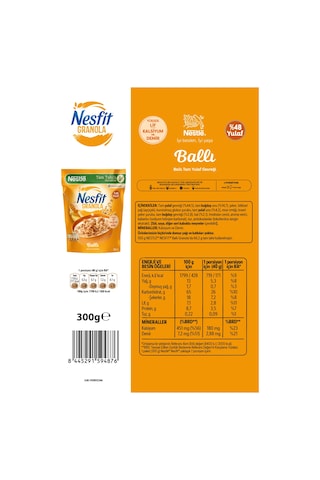 Nesfit Granola 300gr Ballı X2