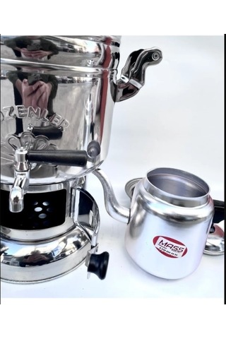 Sözenler MASS 6 L Demlikli Kömürlü Semaver