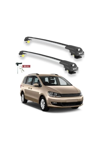 Turtle Volkswagen Sharkan 7n 2010-2020 Ara Atkı Air1 Gri