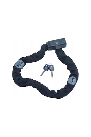 Yale Essential Zincirli Bisiklet Kilidi 900mm Anahtarlı Ychk08902 Gri - Siyah