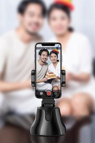 Apai Genie 360 Derece Takip Etme Özellikli Selfie Gimbal - Siyah Vintessy