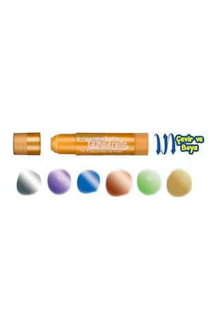 Carioca Temperello Metallic Stick Poster Boyama Kalemi 6'lı