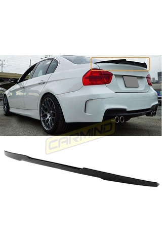 Bmw 3 Serisi E90 Bagaj Üstü M4 Spoiler Piano Black 2005-2011