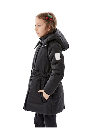 Benitto Kids Kız Çocuk Kapüşonlu Kışlık Şişme Mont 51352 Siyah