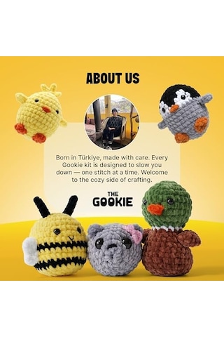 Penguen Amigurumi Tığ Kiti Amigurumi Seti