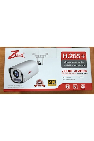Ztech Zr-2012 5mp 2.7-13.5m Motorize Fullcolor + Mikrofon Bullet Dış Mekan Metal Ip Kamera