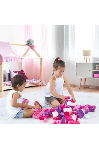 Dolu Unicorn Çantalı Mega Blok 20 Parça