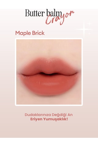 Clıo Butter Balm Crayon 010 Maple Brick 10