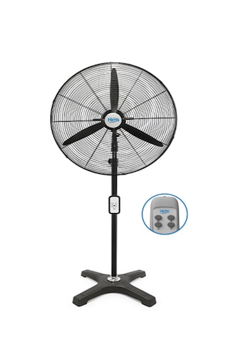 Hims Hef-ak650 190w 65 Cm Siyah Kumandalı Ayaklı Vantilatör