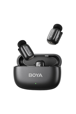 Boya Mini 2 Aı Kablosuz Yaka Mikrofonu Type-c Mat Siyah - Sku02