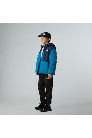 The North Face B Reversıble Shasta Fz Hooded Jacket Çocuk Kaban Nf0a88tpddı1 Nf0a88tpddı1 Mav Mavi