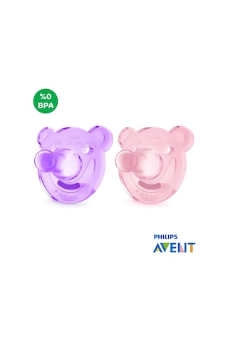 Philips Avent Soothie Kız Bebek Yalancı Emzik 3+ Ay 2'li Çok Renkli