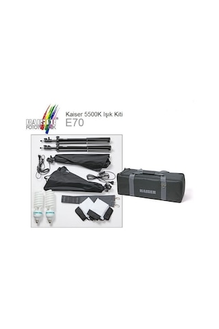 Kaiser Studiolight E70 Taşınabilir Gün Işığı Seti (3167)