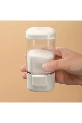 Tekli Basmalı Baharatlık Tuzluk Çok Renkli