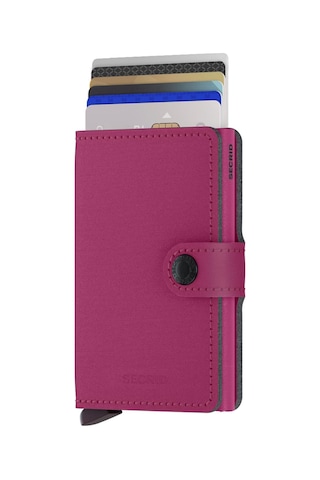 Secrid Miniwallet Yard Powder Kartlık Cüzdan Fuschsia Çok Renkli