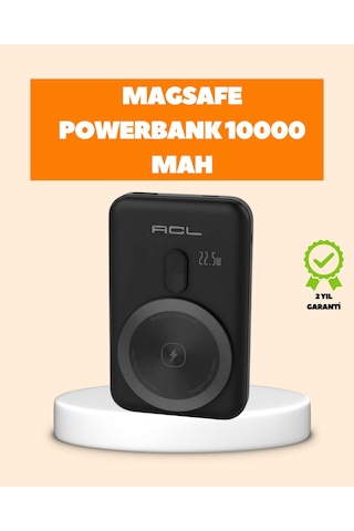 Hnrlıshp Lcd Ekranlı Kablosuz Powerbank Type C Ve Usb Çıkışlı Çok Renkli