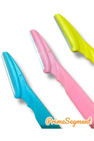 3 Adet Kaş-bıyık-vücut Usturası Kadın-erkek Tıraş Bıçağı Epilasyo