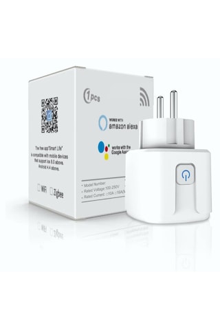 Akıllı Priz Smart Plug Wi-fi Uzaktan Kontrol 16A