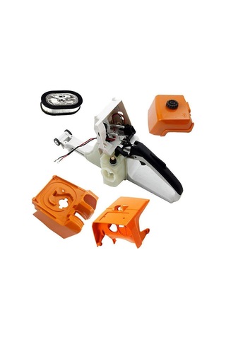 Arka Sap Tertibatı Hava Filtresi Kapağı Silindir Kapağı Hava Filtresi Tabanı Ms440 044-perfet İle Uyumlu