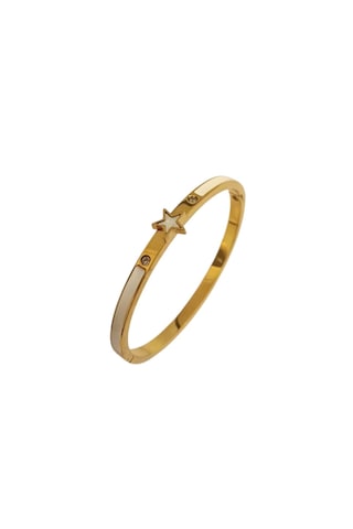 Çocuk Yıldız Figürlü Mineli Çelik Kelepçe 9176 Beyaz