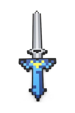 Minecraft Diamond Stil Kılıç 45 CM