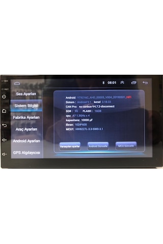 Ford Focus 1 1998-2005 Modelleri Arası Android Multimedia