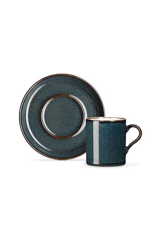 Madame Coco Ramona 2 'li Kahve Fincan Seti Fınc0000000050 90ml-indigo