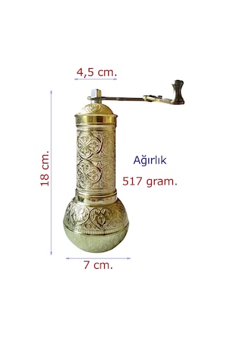 Binbir Trend Osmanlı Kahve Değirmeni ve Baharat Değirmeni Btb-...