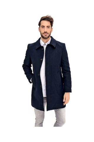 Plt8365 Dewberry Erkek Palto-Lacivert-Lacivert