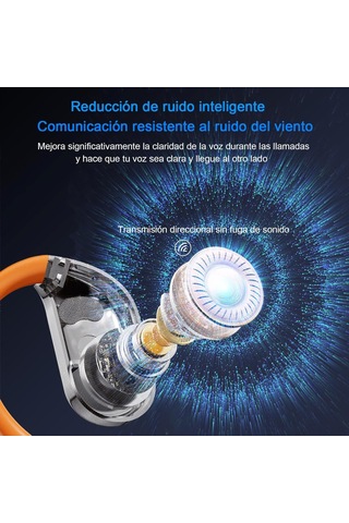 Xindoker M113 Açık Kulaklı Bluetooth Kulaklık - Aı Çeviri Fonksiyonu, 144 Dil Gerçek Zamanlı Çeviri, 13mm Hoparlör, 4 Saat Çalma Süresi, Gri