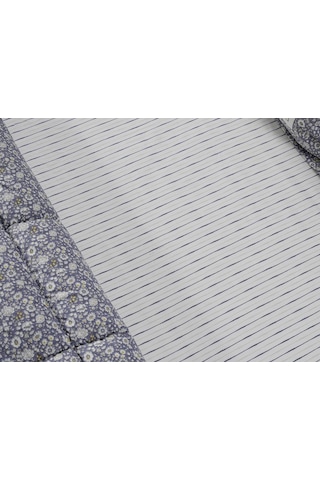 Doqu Home Monica Next Comforter Set Çift Kişilik Lacivert