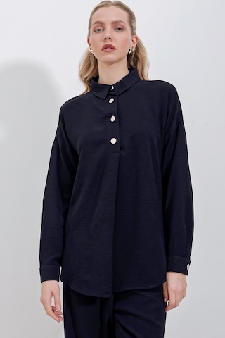 6631 Oversize Alt-üst Takım - Lacivert 6631bgd19-009-14577 001