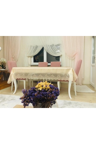 Madame Clean Dertsiz Leke Tutmaz Masa Örtüsü 3Farklı Renk 160X220 (439520311)
